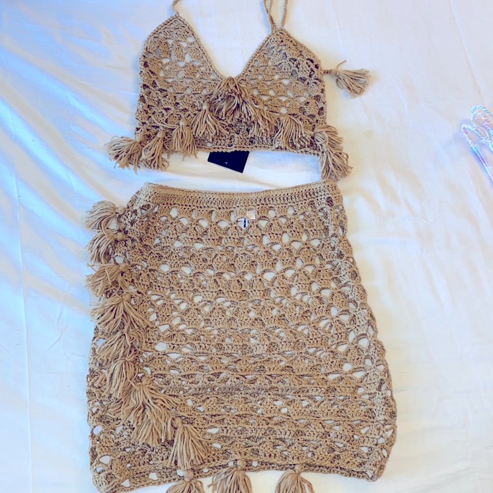 Crochet cover up